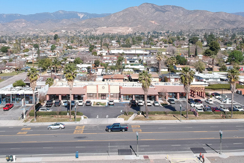 This image displays photo of the City of Highland