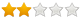 This image icon represents the visual star rating for Casa Del Sol Apartments Apartments
